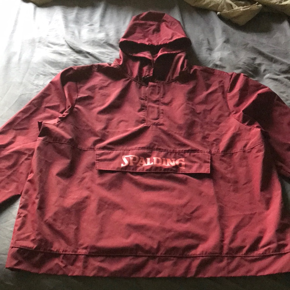 Spalding windbreaker new, no tags